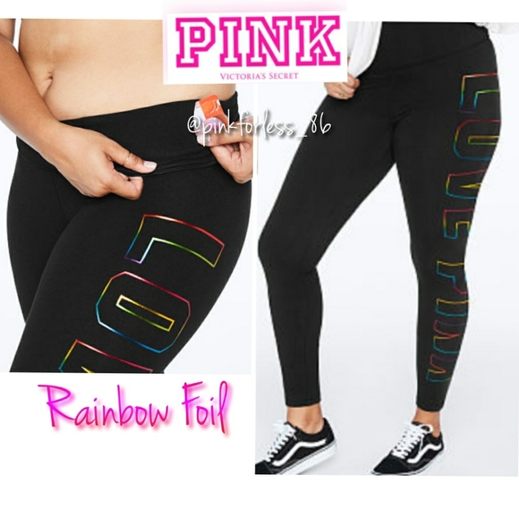 2 PC VS PINK XL RAINBOW FOIL SET - Picture 8 of 10
